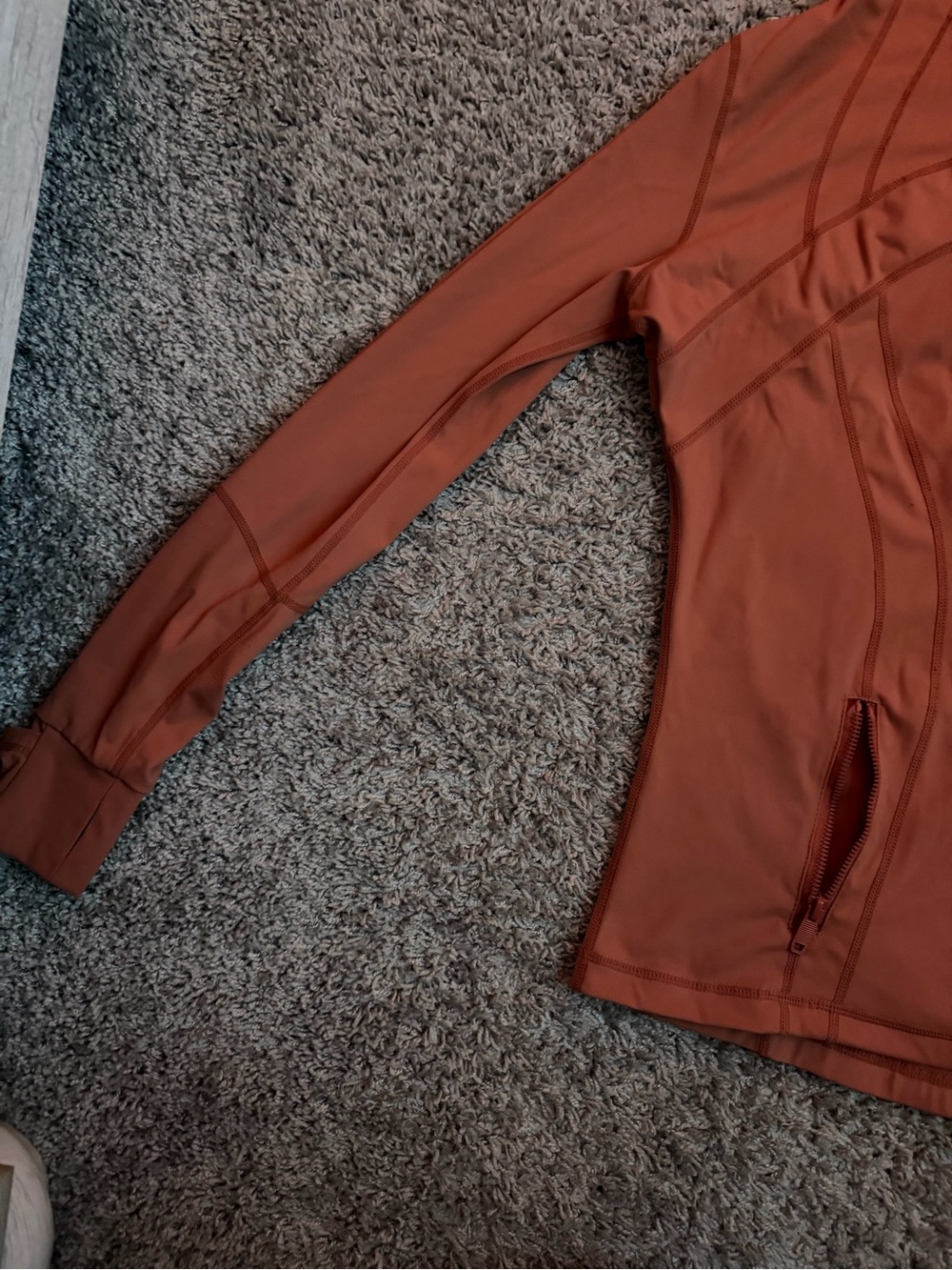 Lululemon Defined Jacket - Rust - Picture 2 of 6